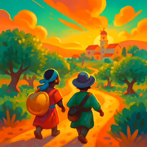The Emmaus Road, a Bible game on The Living Bread: A walk, not a quiz. Until the bread breaks.