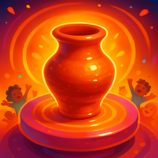 The Potter's Wheel cover art, a Bible game on The Living Bread