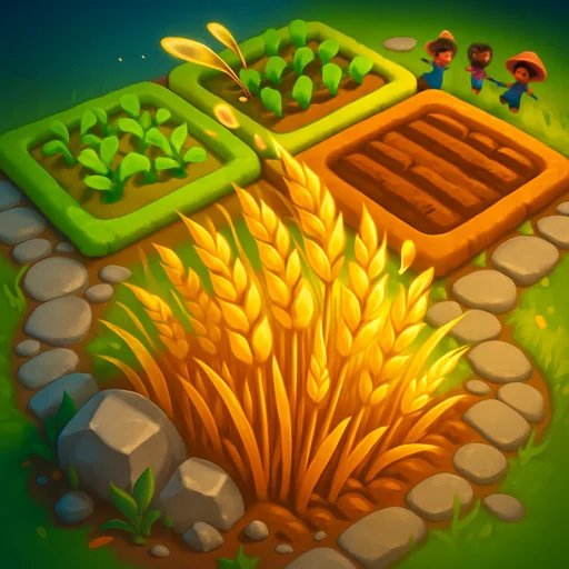 The Sower's Field cover art, a Bible game on The Living Bread