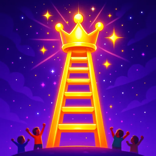 The Kingdom Ladder, a Bible game on The Living Bread: Fifteen rungs of Bible trivia. Climb.