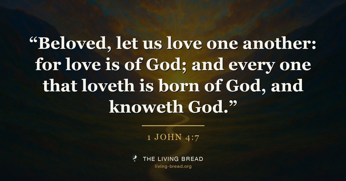 1 John 4:7
