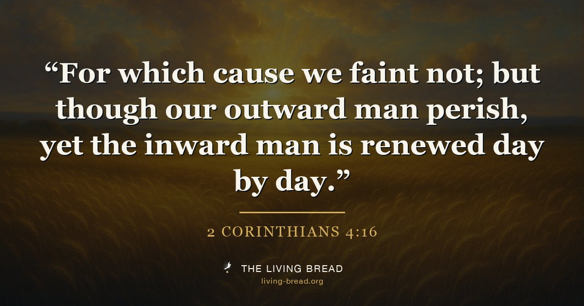 2 Corinthians 4:16