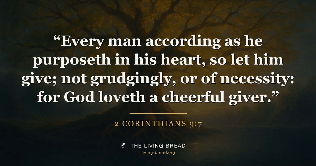 2 Corinthians 9:7
