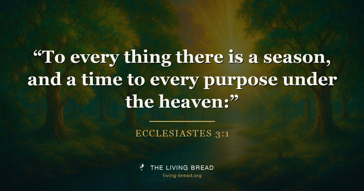 Ecclesiastes 3:1