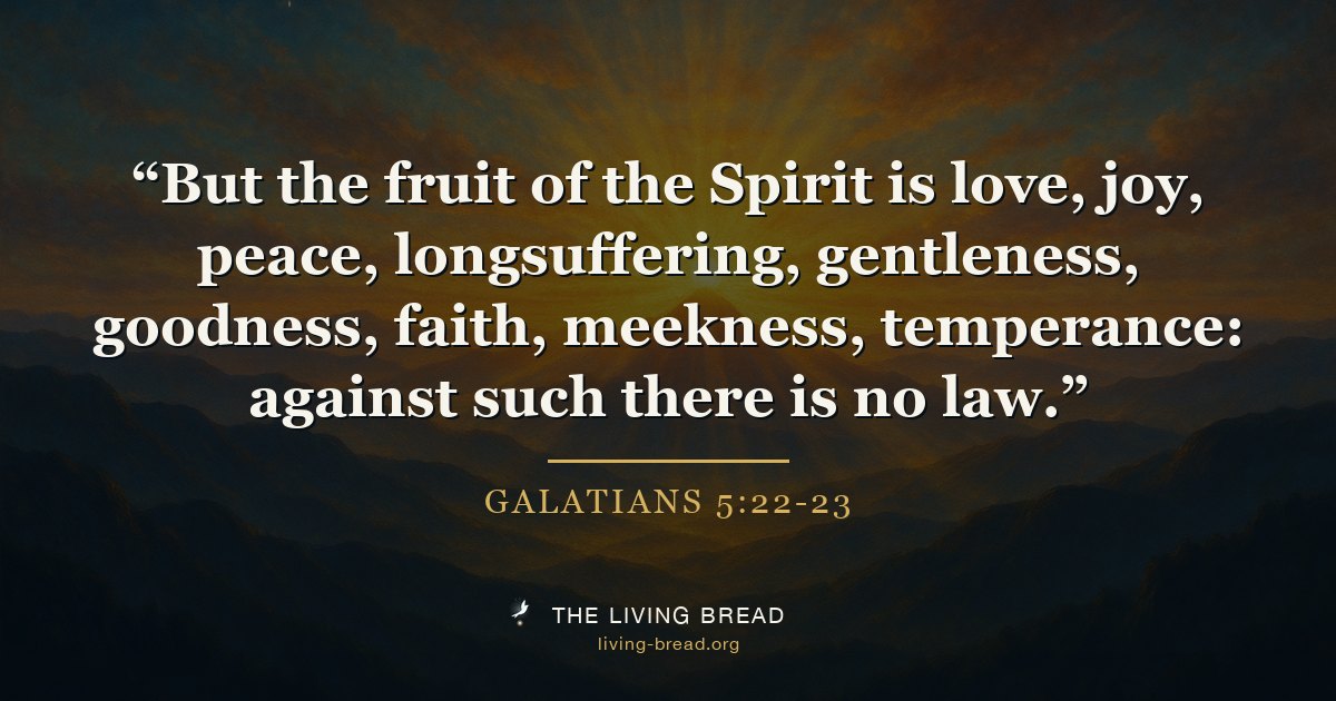 Galatians 5:22-23