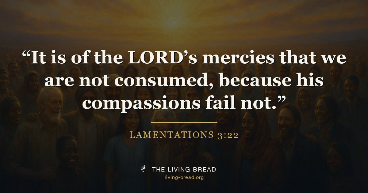 Lamentations 3:22