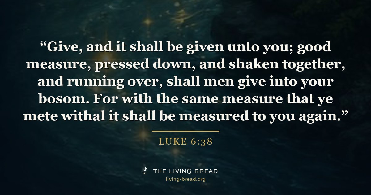 Luke 6:38