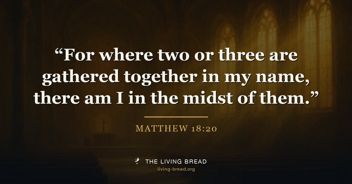 Matthew 18:20