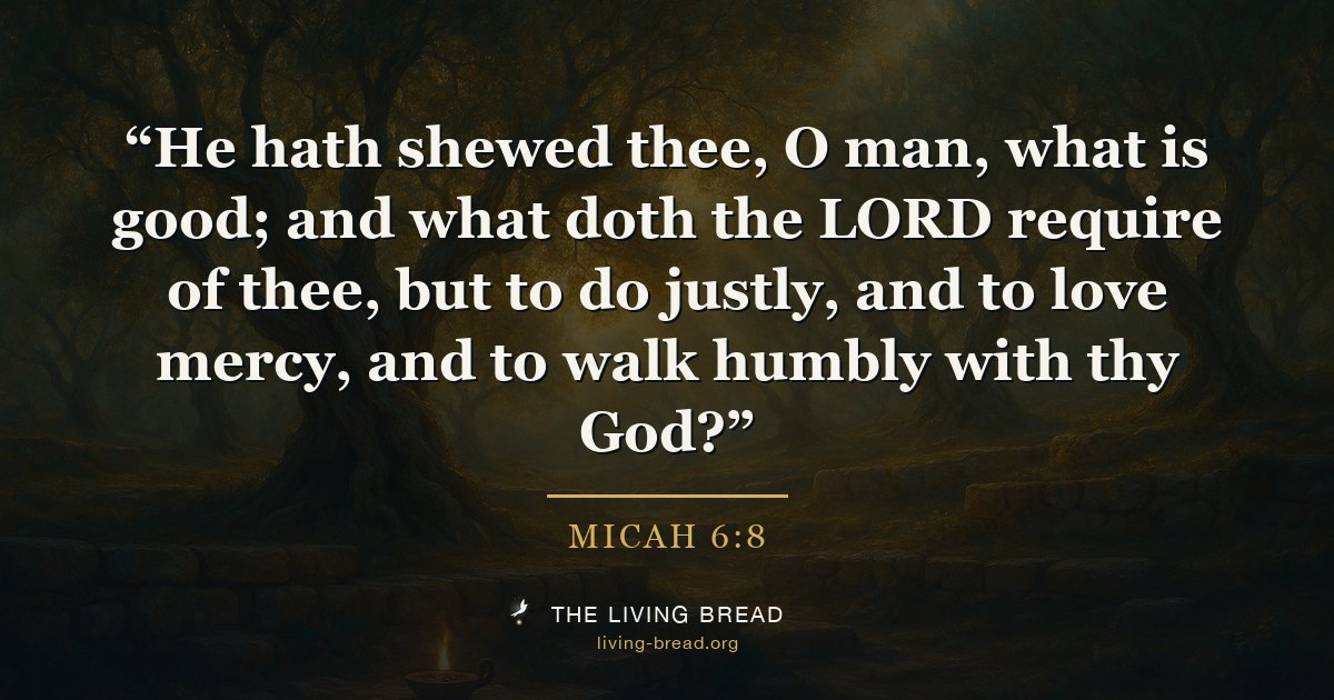 Micah 6:8