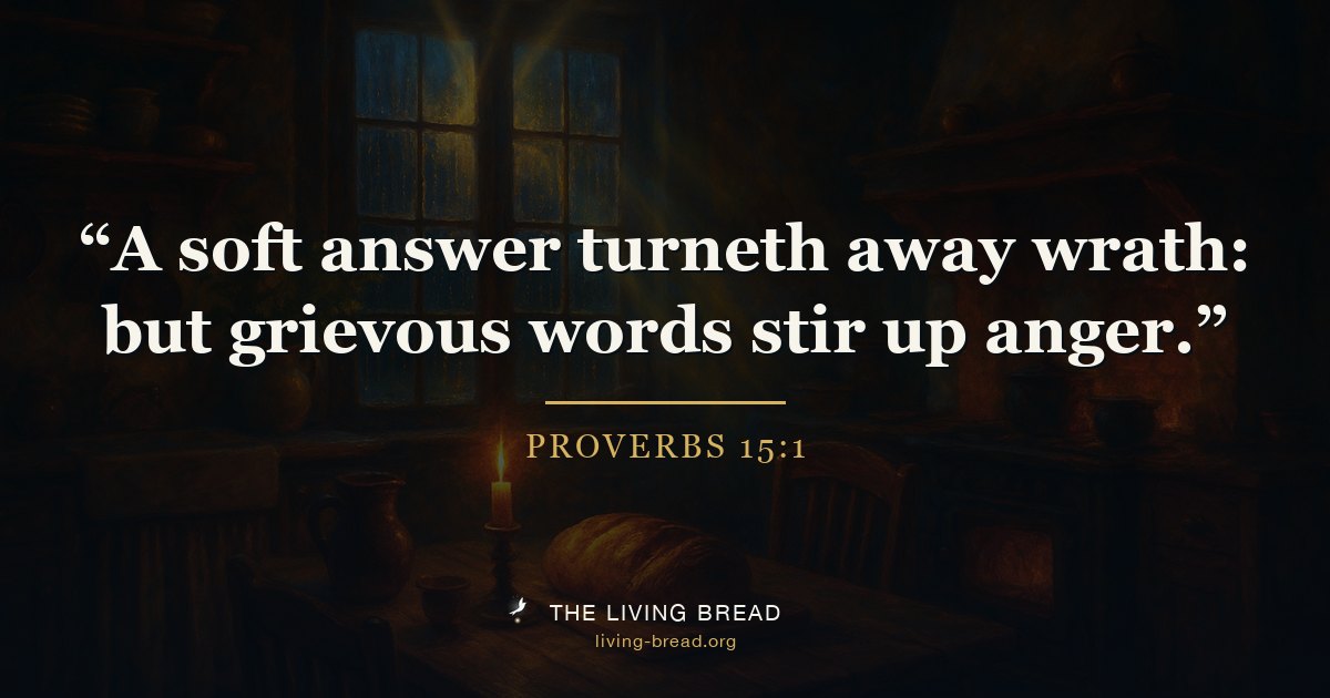 Proverbs 15:1