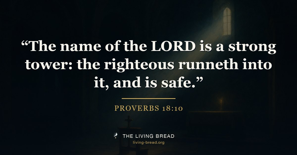 Proverbs 18:10