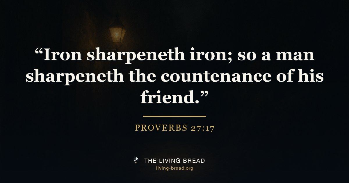 Proverbs 27:17