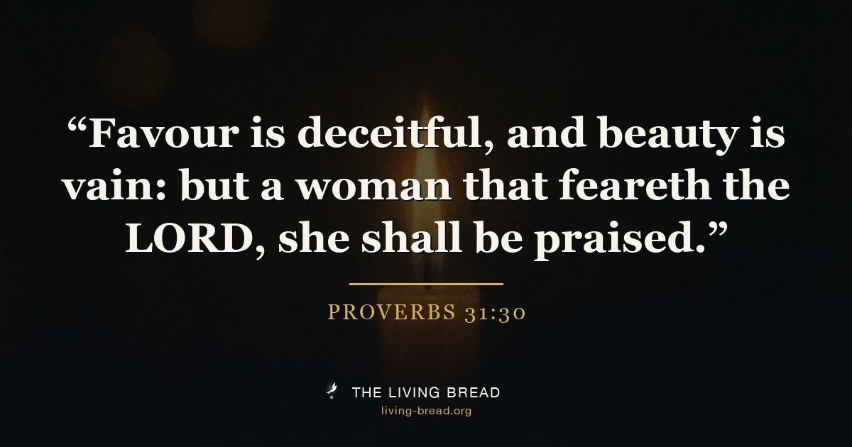 Proverbs 31:30