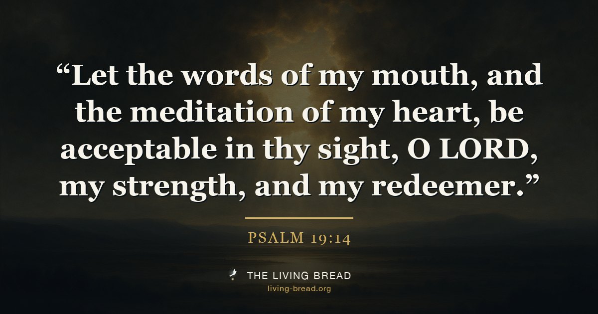 Psalm 19:14