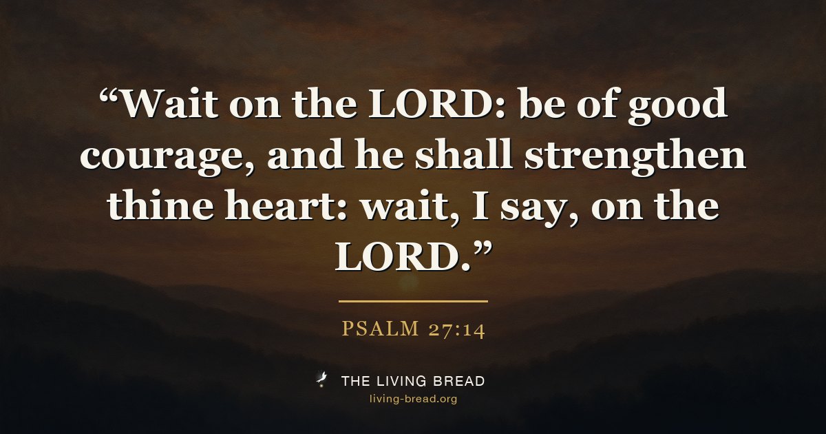 Psalm 27:14