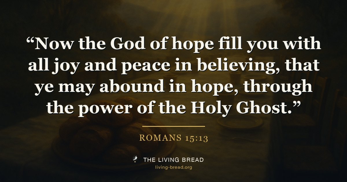 Romans 15:13