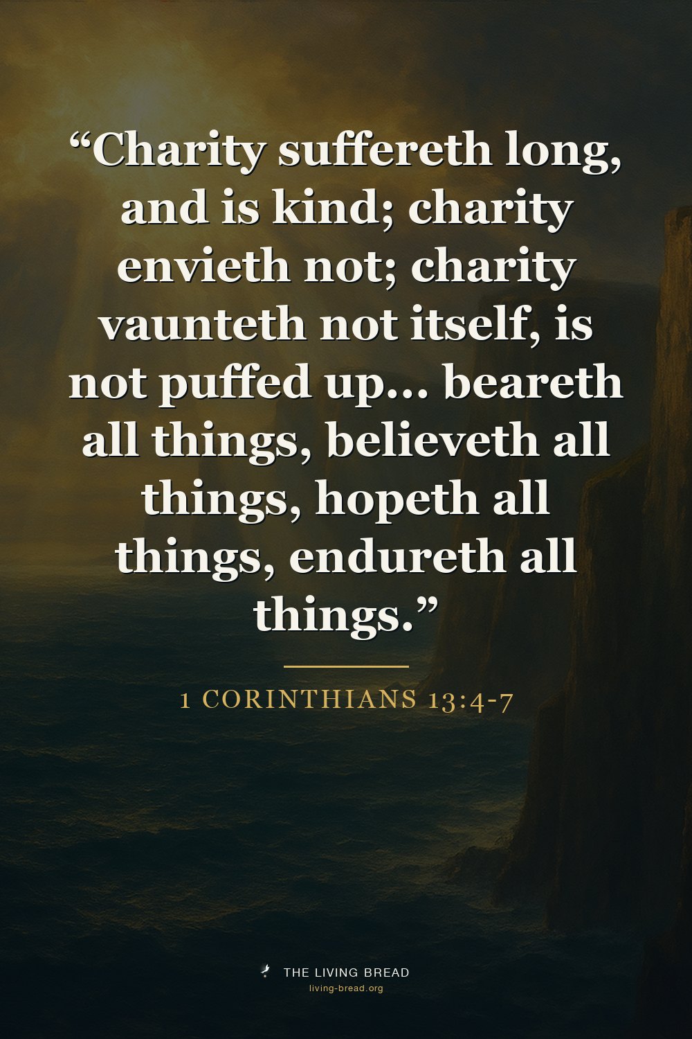 1 Corinthians 13:4-7