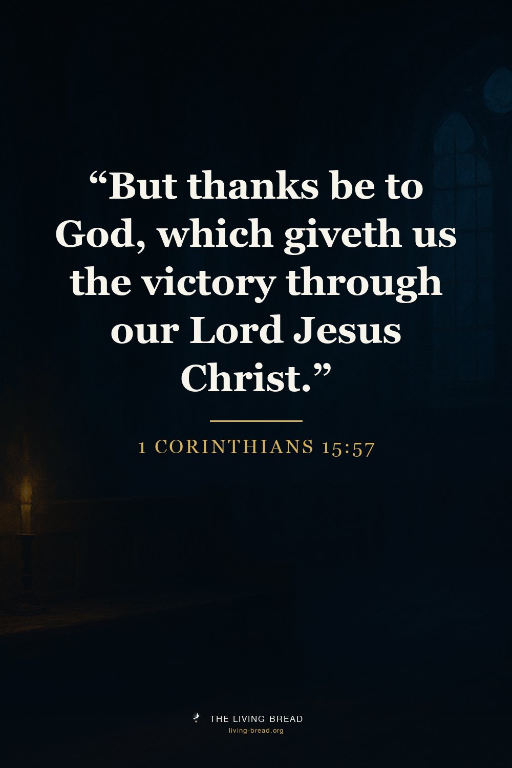 1 Corinthians 15:57