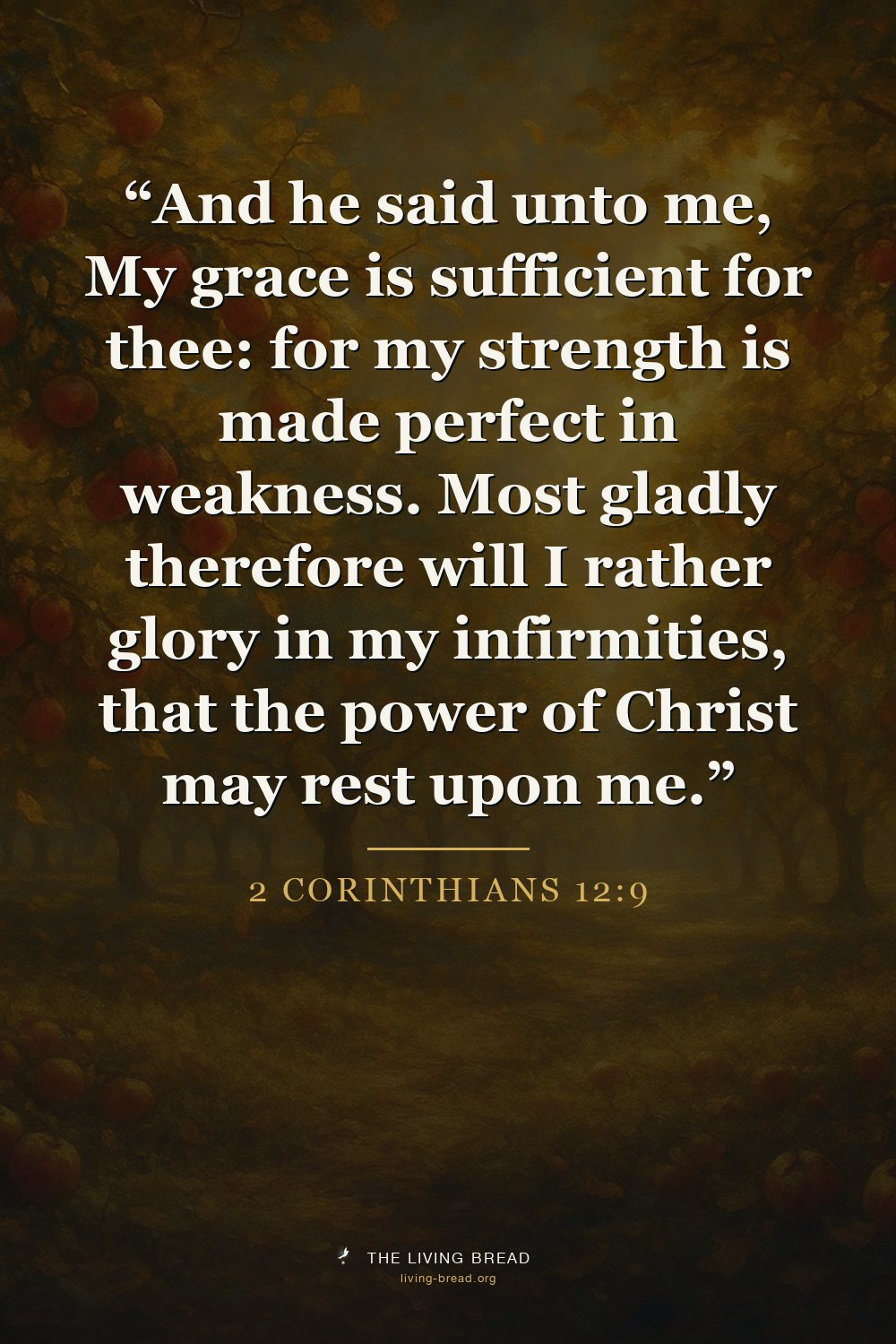 2 Corinthians 12:9