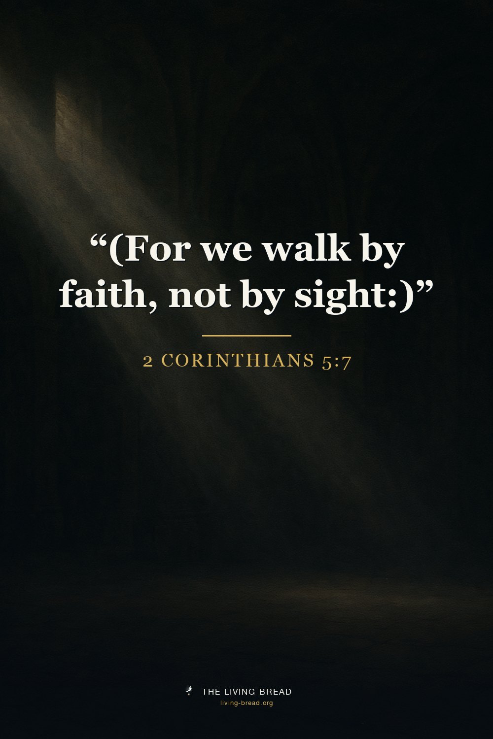 2 Corinthians 5:7