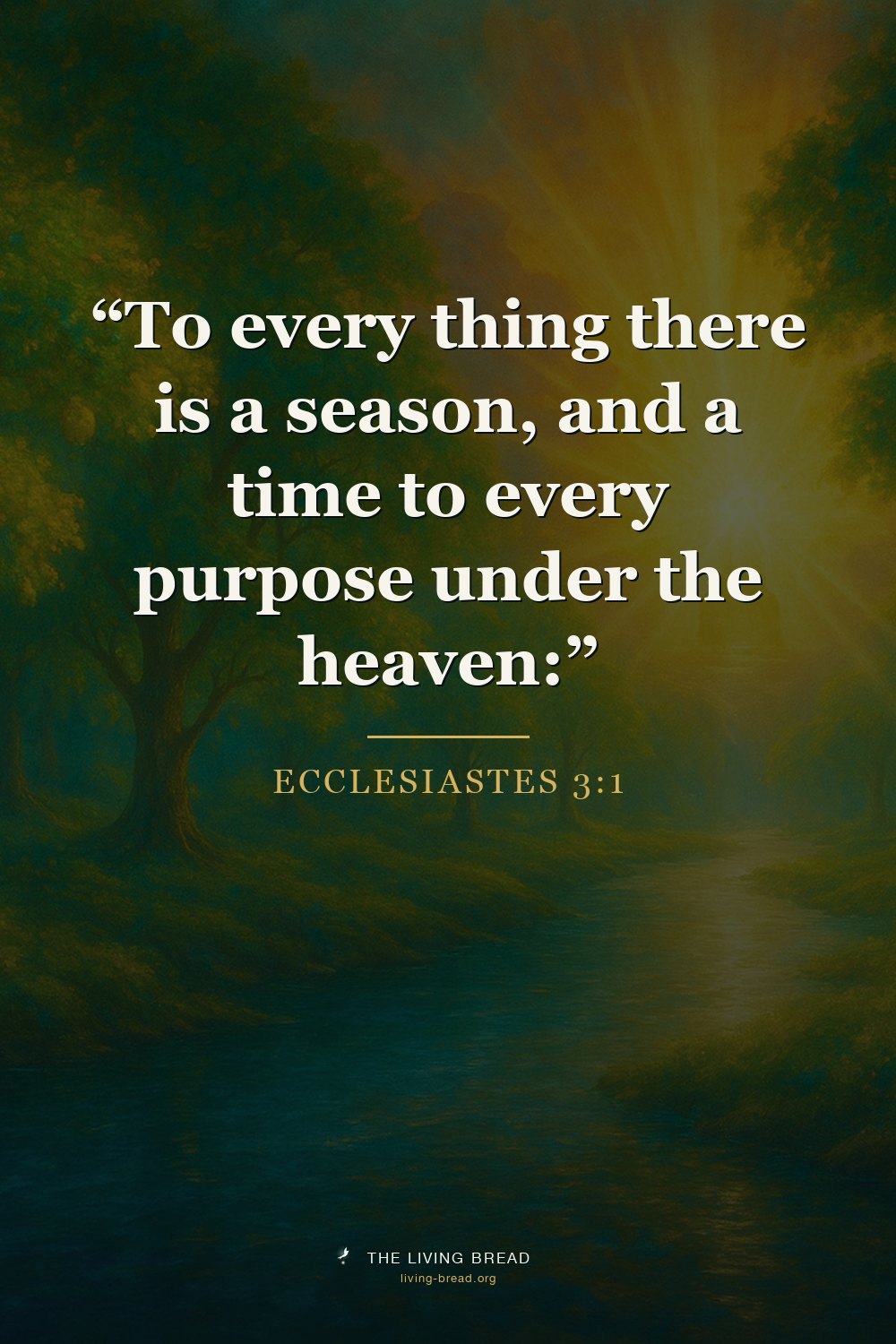 Ecclesiastes 3:1