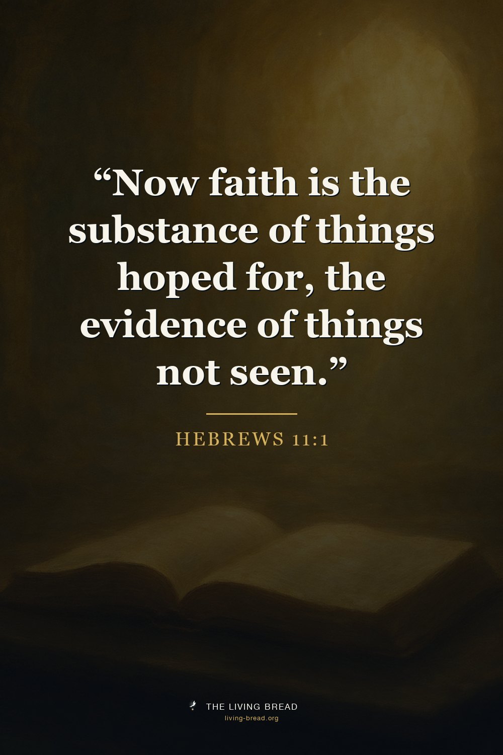 Hebrews 11:1