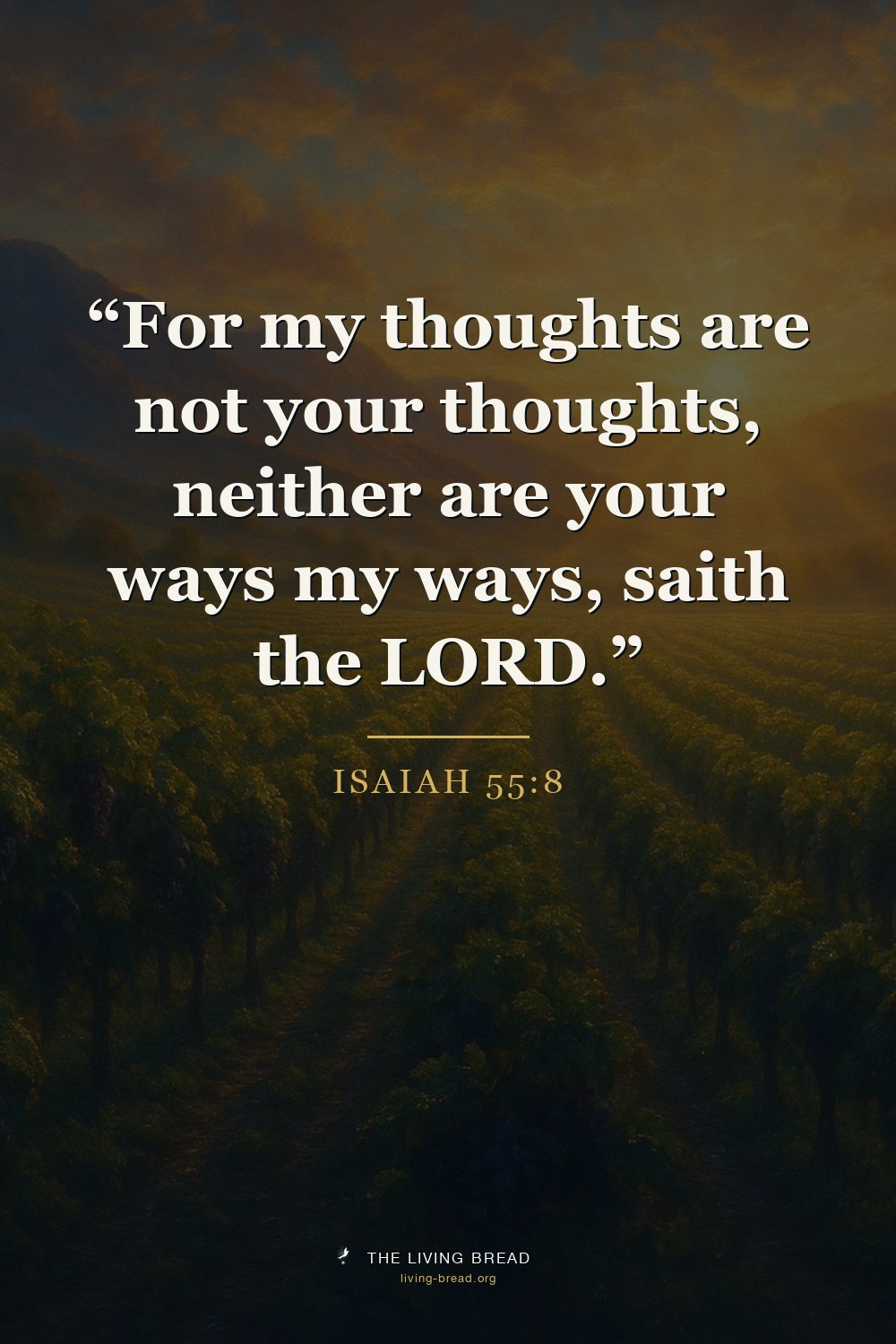 Isaiah 55:8