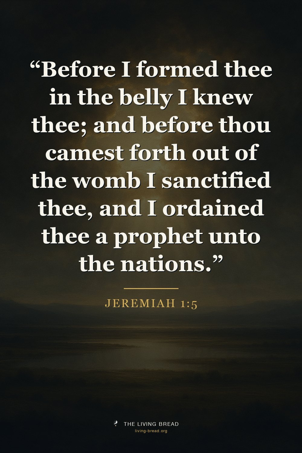 Jeremiah 1:5
