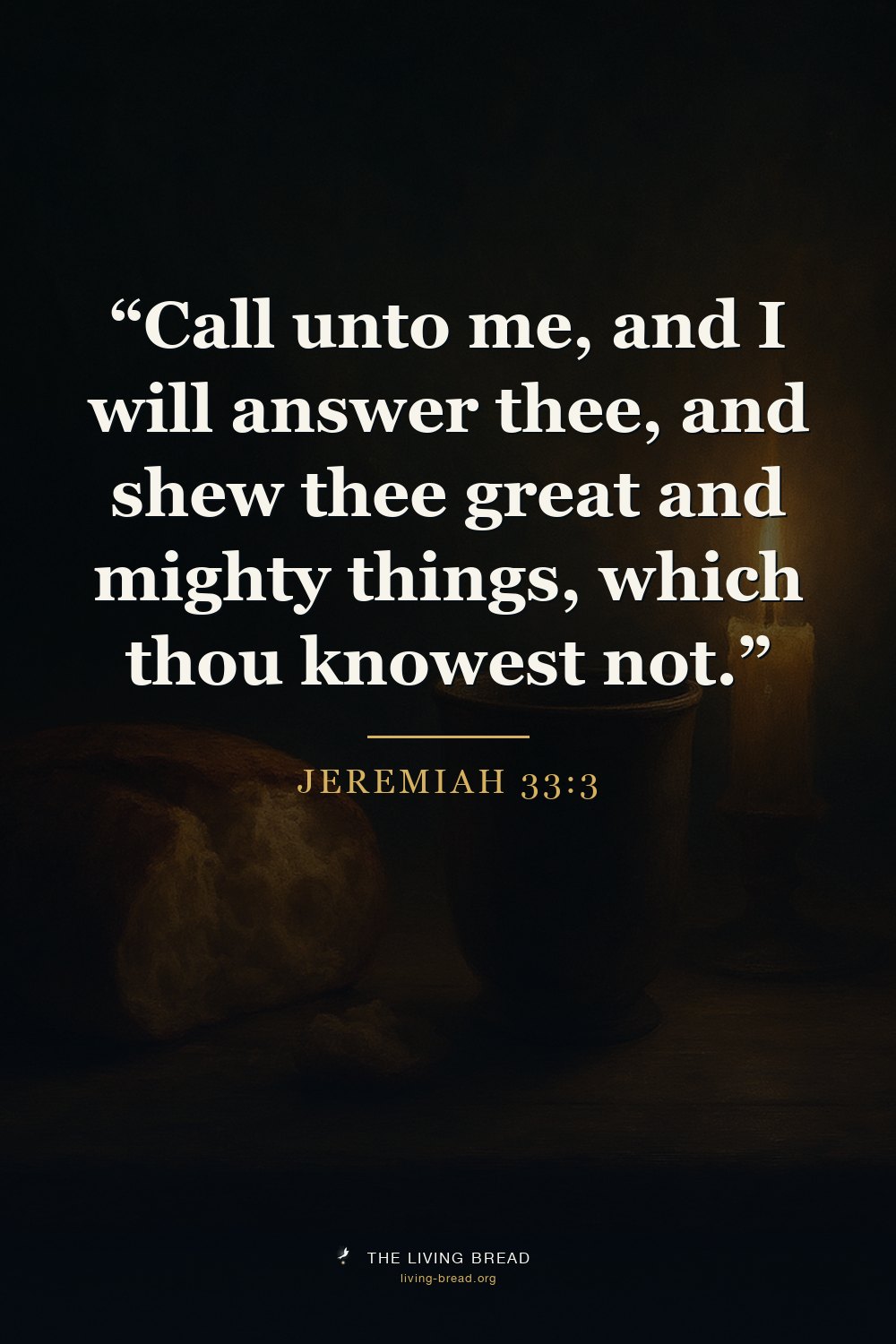 Jeremiah 33:3