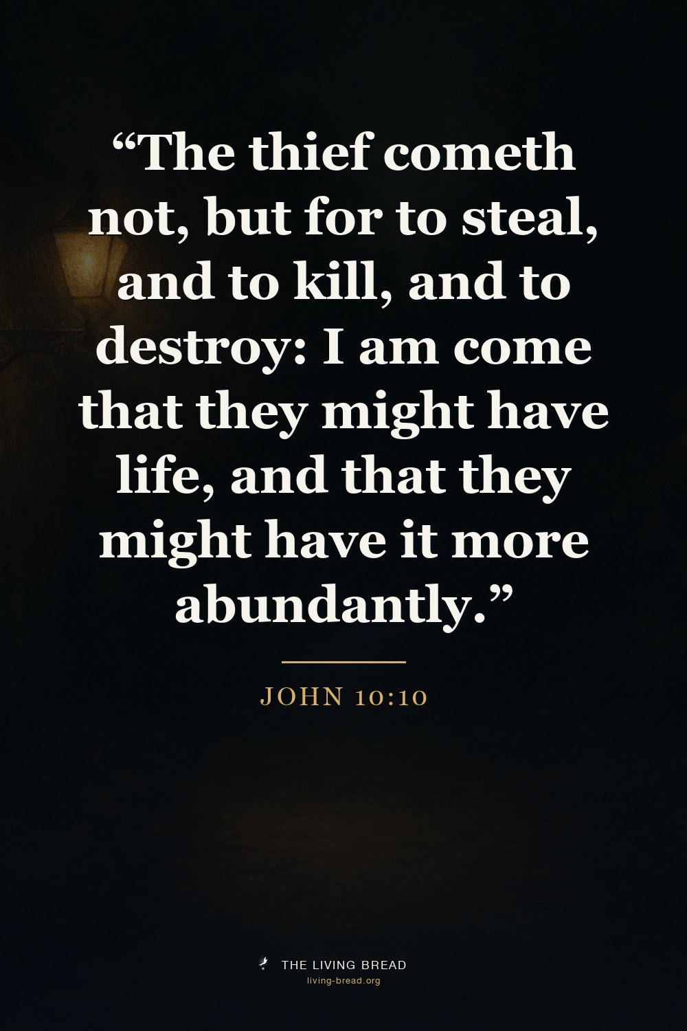 John 10:10