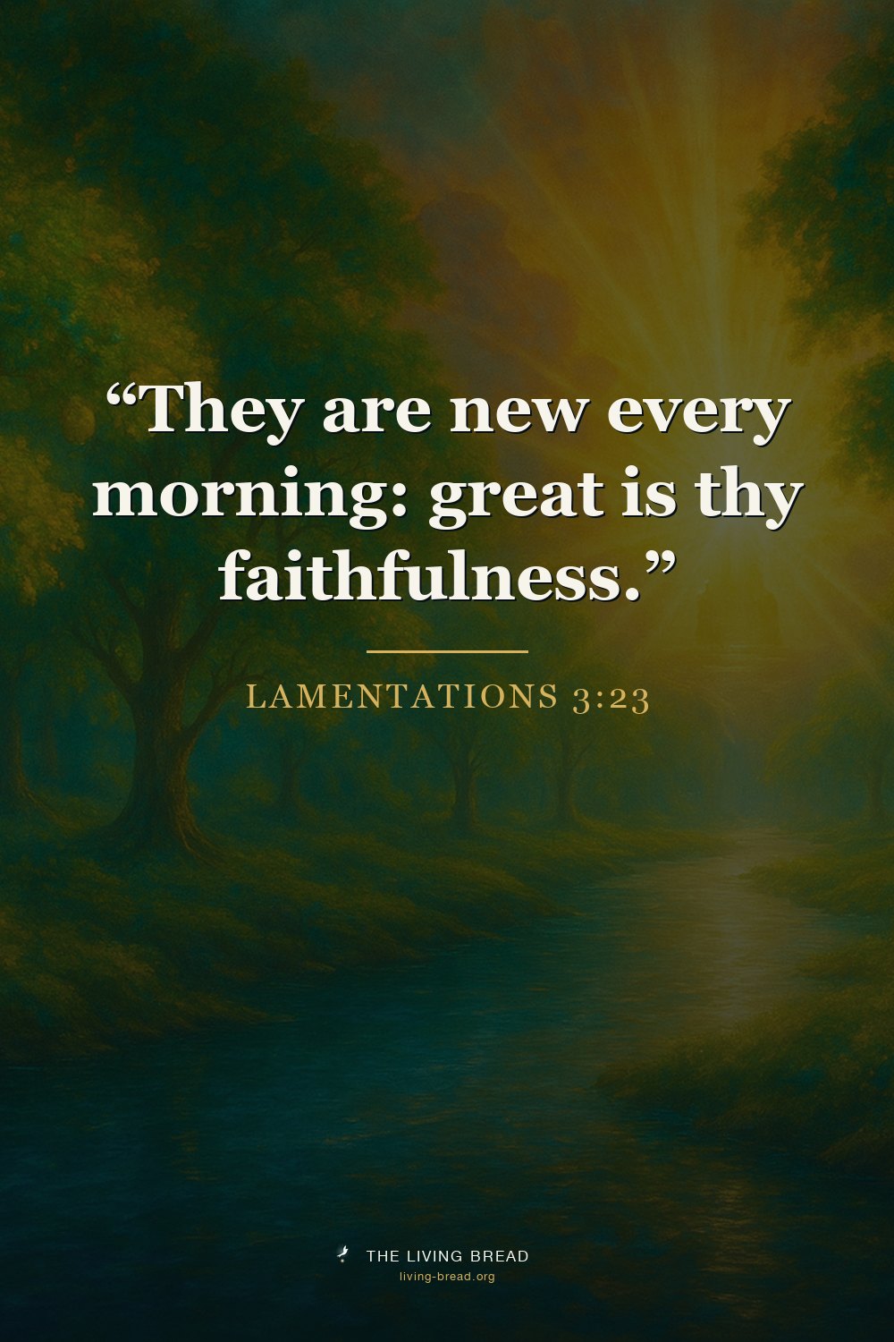 Lamentations 3:23