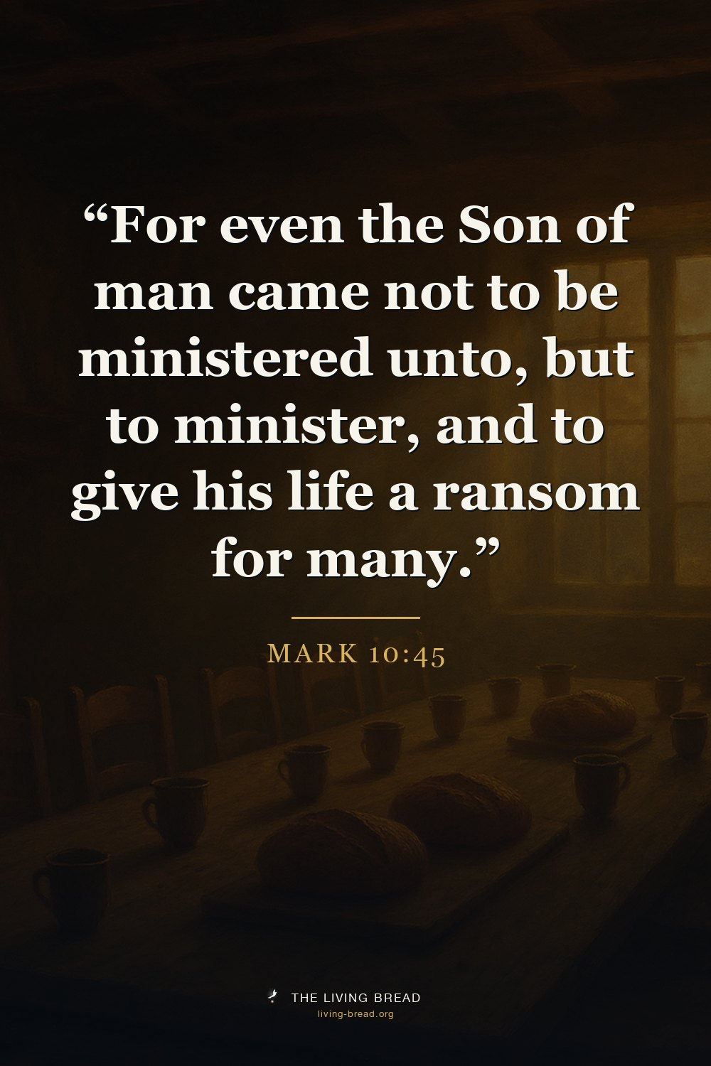 Mark 10:45