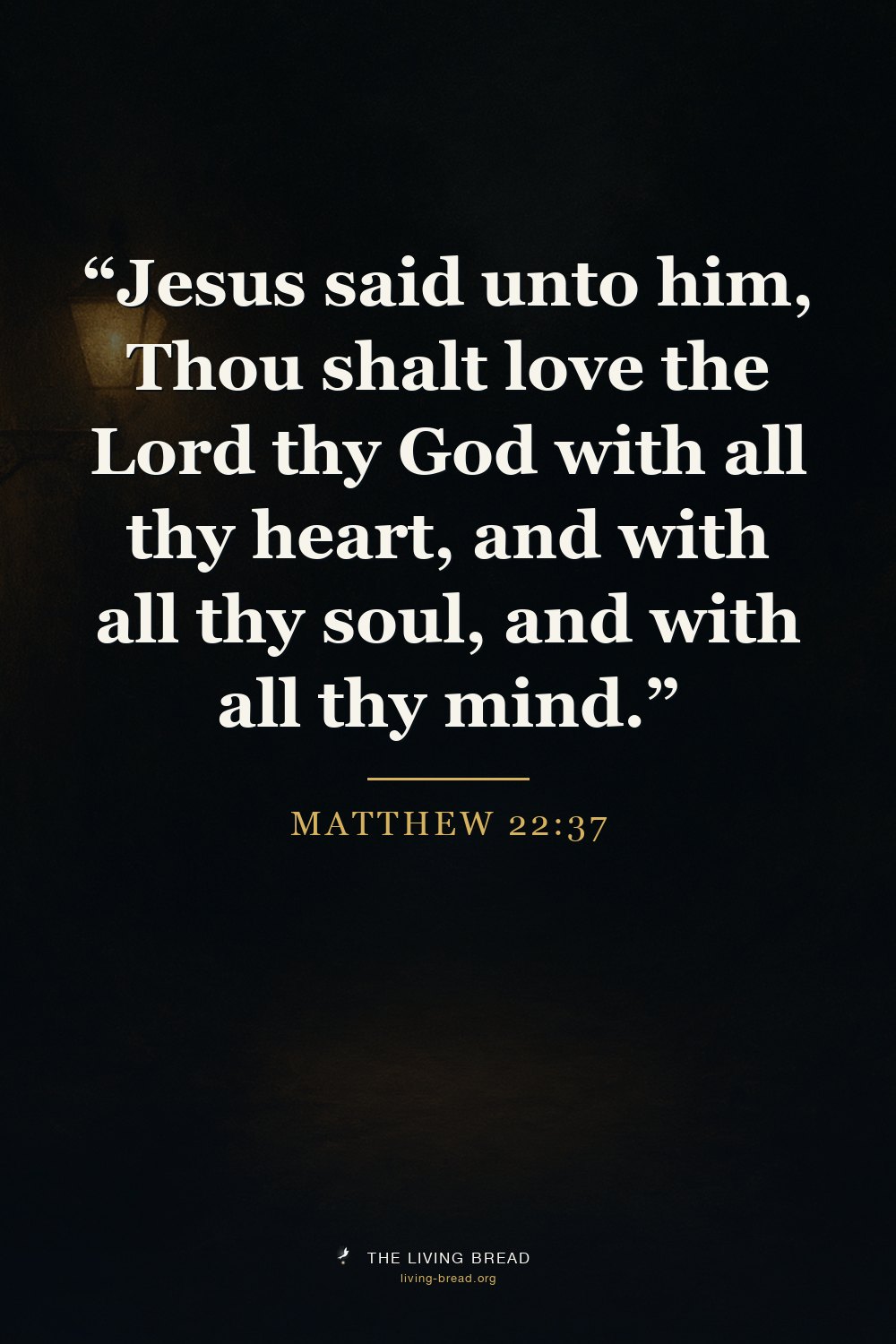 Matthew 22:37