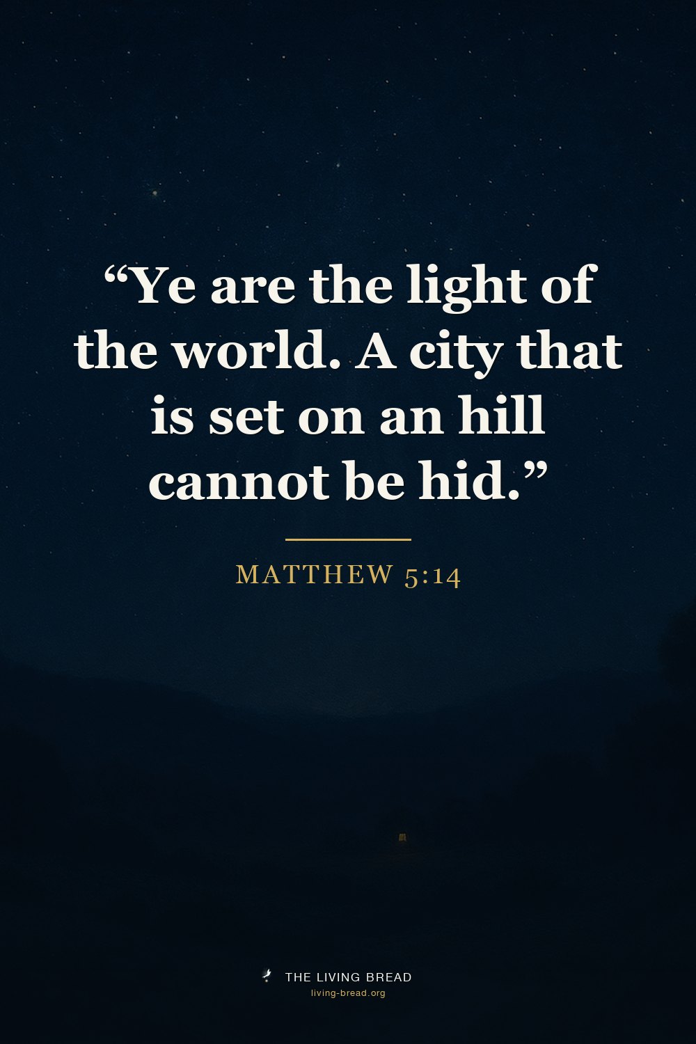 Matthew 5:14