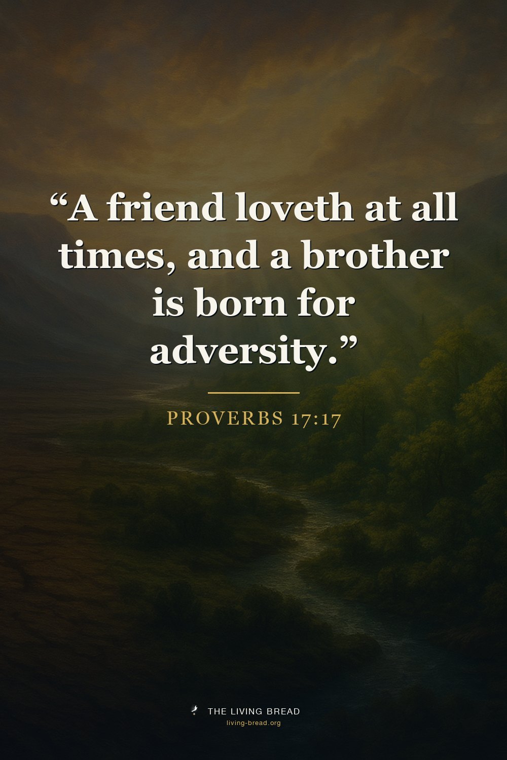 Proverbs 17:17