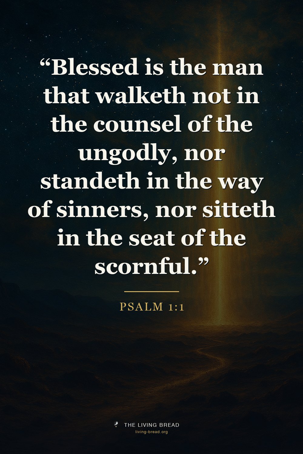 Psalm 1:1