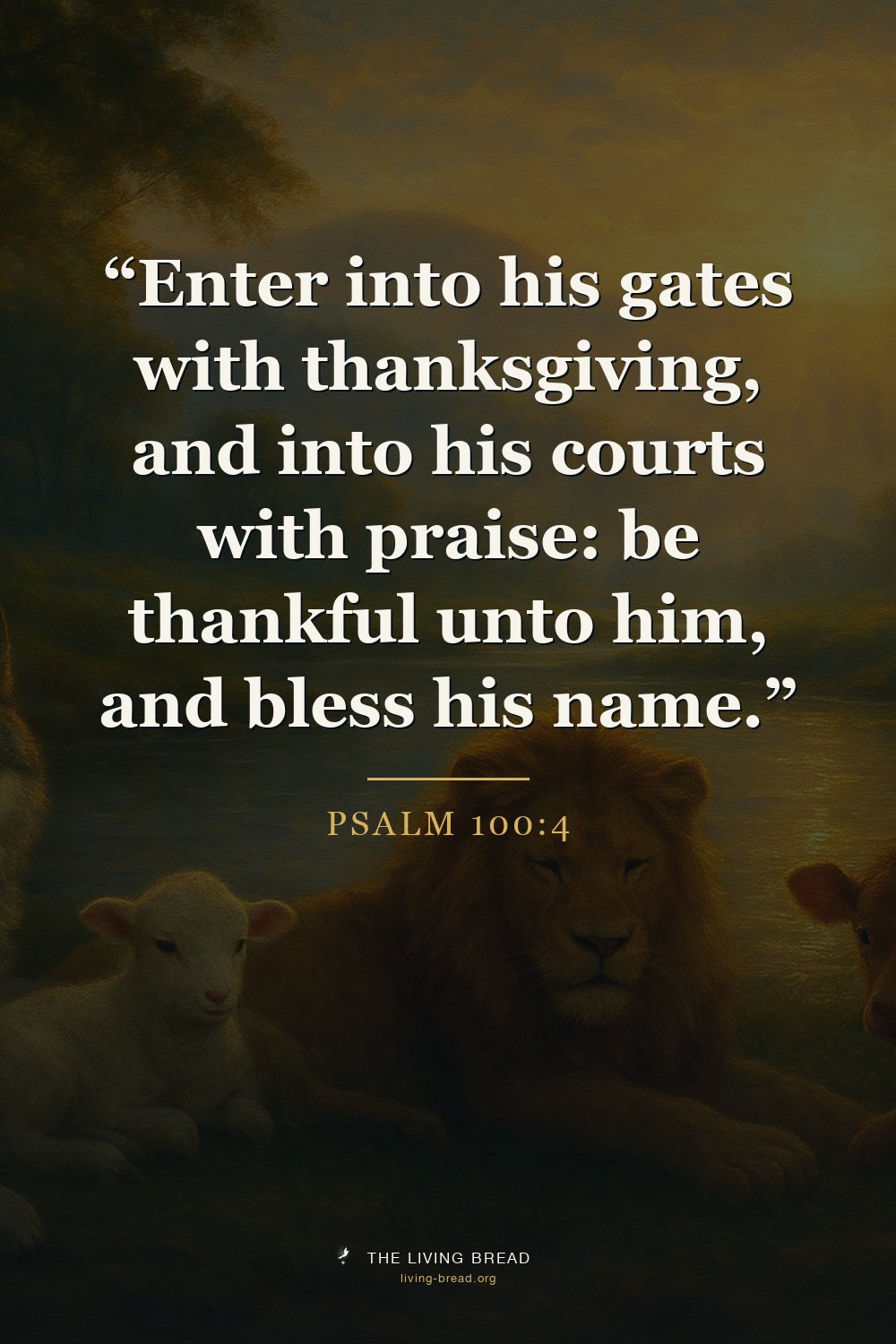 Psalm 100:4