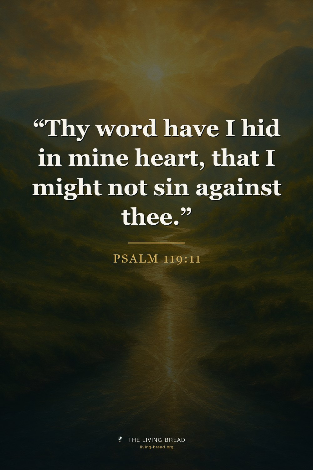 Psalm 119:11