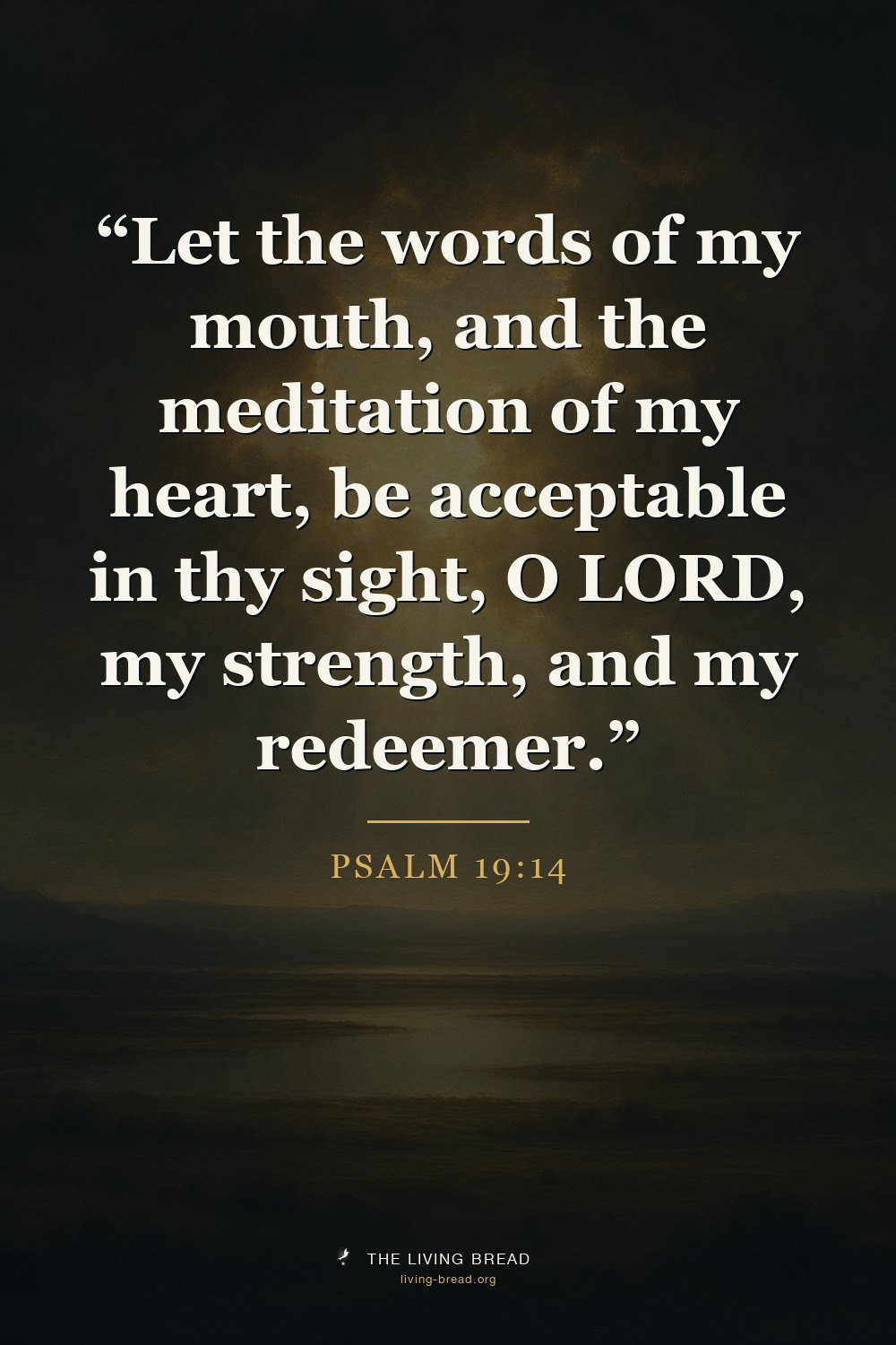 Psalm 19:14