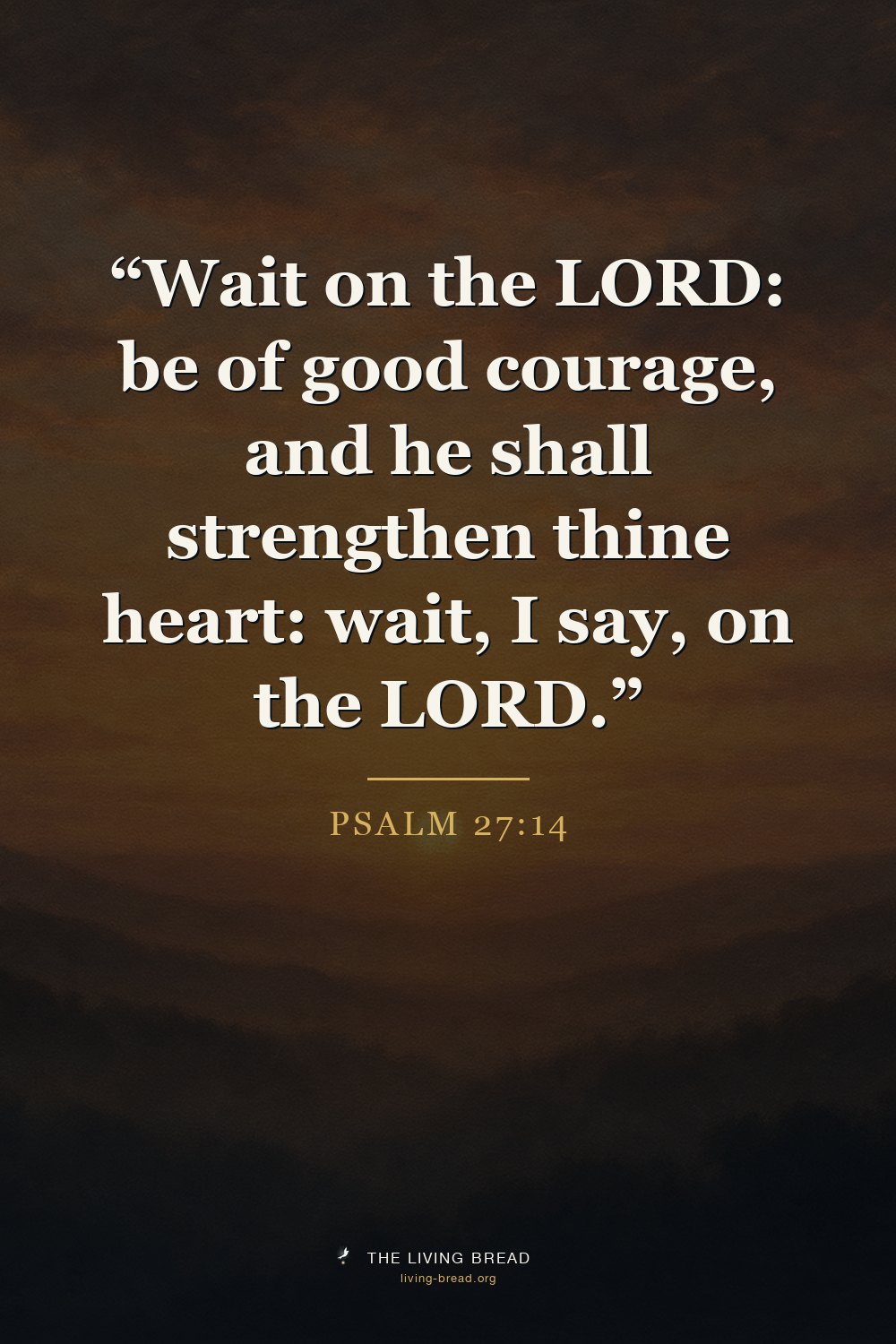 Psalm 27:14