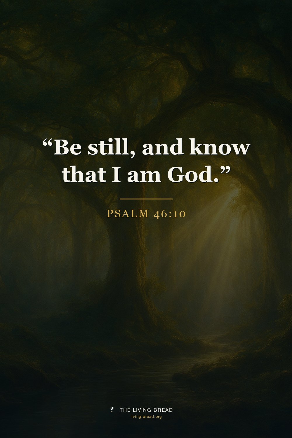 Psalm 46:10